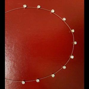 Round diamond necklace